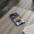 Festive Christmas Decorations on a Row of Townhomes - Impact Resistant Phone Case